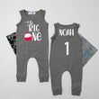 Load image into Gallery viewer, "The Big One" Bobber Sleeveless Slim Fit Romper