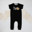 Load image into Gallery viewer, "Two Cookie" Slim Fit Short Sleeve 2nd Birthday Romper