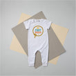 Load image into Gallery viewer, "My First Rodeo" Personalized 1st Birthday Short Sleeve Slim Fit Romper