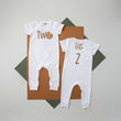 Load image into Gallery viewer, "Two Cookie" Slim Fit Short Sleeve 2nd Birthday Romper