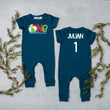 Load image into Gallery viewer, One Beach Ball Slim Fit Short Sleeve First Birthday Romper