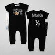 Load image into Gallery viewer, Cookie Halfway to One Half Birthday Personalized Romper