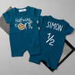 Load image into Gallery viewer, Cookie Half Birthday Shorts Slim Fit Romper