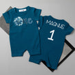 Load image into Gallery viewer, One Snowflake First Birthday Shorts Romper