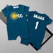 Load image into Gallery viewer, One Sun Personalized Slim Fit Shorts Romper