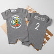 Load image into Gallery viewer, "Totally Two-bular" Personalized 2nd Birthday Shorts Romper