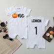 Load image into Gallery viewer, "One Pumpkin" Personalized First Birthday Shorts Romper