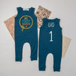 Load image into Gallery viewer, "My First Rodeo" Personalized Sleeveless 1st Birthday Outfit