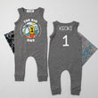 Load image into Gallery viewer, "The Big One" Surf-themed Slim Fit 1st Birthday Personalized Outfit