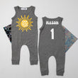 Load image into Gallery viewer, "1st Trip Around the Sun" Personalized Sleeveless 1st Birthday Outfit