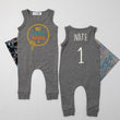 Load image into Gallery viewer, "My First Rodeo" Personalized Sleeveless 1st Birthday Outfit