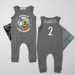 Load image into Gallery viewer, "Totally Two-bular" 2nd Birthday Slim Fit Sleeveless Romper