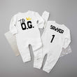 Load image into Gallery viewer, The OG Hip Hop Long Sleeved 1st Birthday Romper