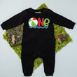 Load image into Gallery viewer, One Beach Ball Long Sleeved Personalized First Birthday Romper