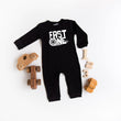 Load image into Gallery viewer, "Fast One" Racing Theme Long-Sleeve Romper