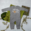 Load image into Gallery viewer, Halfway to One Long Sleeved Personalized Cookie Romper