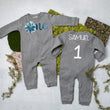 Load image into Gallery viewer, "One Snowflake" Long Sleeve Romper
