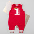 Load image into Gallery viewer, Wild Rumpus Romper with Striped Cuff