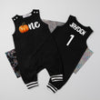 Load image into Gallery viewer, "One Pumpkin" Personalized 1st Birthday Romper with Striped Cuff