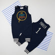 Load image into Gallery viewer, "My First Rodeo" Personalized 1st Birthday Romper with Striped Cuff