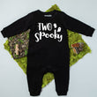 Load image into Gallery viewer, Two Spooky Halloween Themed Long-Sleeved 2nd Birthday Romper