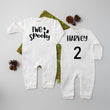 Load image into Gallery viewer, Two Spooky Halloween Themed Long-Sleeved 2nd Birthday Romper
