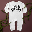Load image into Gallery viewer, Two Spooky Halloween Themed Long-Sleeved 2nd Birthday Romper