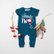 Load image into Gallery viewer, "O'fishally Two" Slim Fit 2nd Birthday Romper