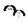 Load image into Gallery viewer, "Two Cookie" Second Birthday Raglan