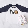 Load image into Gallery viewer, "Two Cookie" Second Birthday Raglan