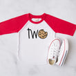 Load image into Gallery viewer, "Two Cookie" Second Birthday Raglan