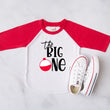 Load image into Gallery viewer, "The Big One" Bobber Personalized 1st Birthday Raglan