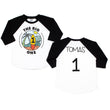 Load image into Gallery viewer, The Big One Surf-Themed Personalized 1st Birthday Raglan