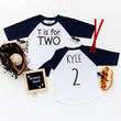 Load image into Gallery viewer, "T is for Two" Second Birthday Raglan
