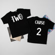 Load image into Gallery viewer, "Two Spiderweb" 2nd Birthday T-shirt or Bodysuit