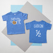 Load image into Gallery viewer, Halfway to One Cookie Personalized Half Birthday T-shirt or Bodysuit