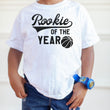 Load image into Gallery viewer, "Rookie of the Year" Basketball Personalized T-shirt or Bodysuit