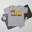 Load image into Gallery viewer, One Happy Dude Cowboy-themed Personalized 1st Birthday Outfit T-shirt/Bodysuit