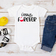 Load image into Gallery viewer, "O'fishally Forever" Adoption Bodysuit or T-shirt for infants.