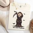 Load image into Gallery viewer, "It's Got Pockets" Grim Reaper Adult Halloween Graphic T-shirt