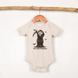 Load image into Gallery viewer, "It's Got Pockets" Grim Reaper Kids Halloween T-shirt or Bodysuit