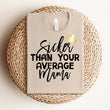 Load image into Gallery viewer, "Sicker Than Your Average Mama/ Big Poppa" 1st Birthday Custom Parent T-shirt - Winter/Fall Colors