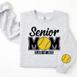 Load image into Gallery viewer, Senior Mom Personalized Softball Sweatshirt