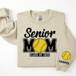 Load image into Gallery viewer, Senior Mom Personalized Softball Sweatshirt