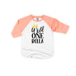 Load image into Gallery viewer, New Wild One Crown Birthday Raglan