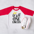 Load image into Gallery viewer, New Wild One Crown Birthday Raglan