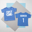 Load image into Gallery viewer, "Fast One" 1st Birthday Racing Theme T-shirt or Bodysuit