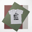 Load image into Gallery viewer, 1st Year Down Football Personalized 1st Birthday T-shirt or Bodysuit