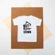 Load image into Gallery viewer, 1st Year Down Football Personalized 1st Birthday T-shirt or Bodysuit