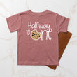 Load image into Gallery viewer, Halfway to One Cookie Personalized Half Birthday T-shirt or Bodysuit